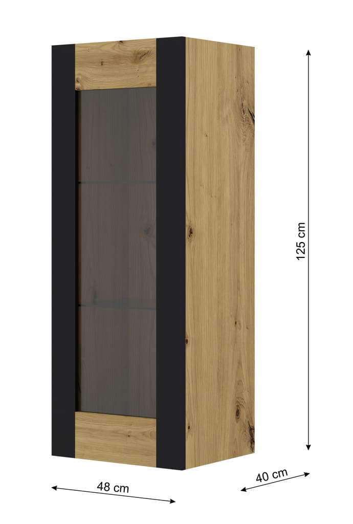 Mondi Wall Hung Display Cabinet 48cm - product image 3