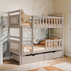 Wooden Bunk Bed Monika with Storage - product image 15