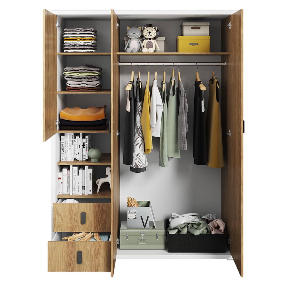 Massi MS-01 Hinged Wardrobe 150cm - product image 4