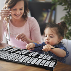30 Note Foldable Vibraphone with Wooden Frame and Aluminum Keys