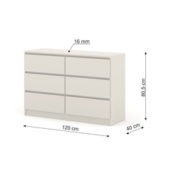 Maja Chest Of Drawers 120cm - product image 4