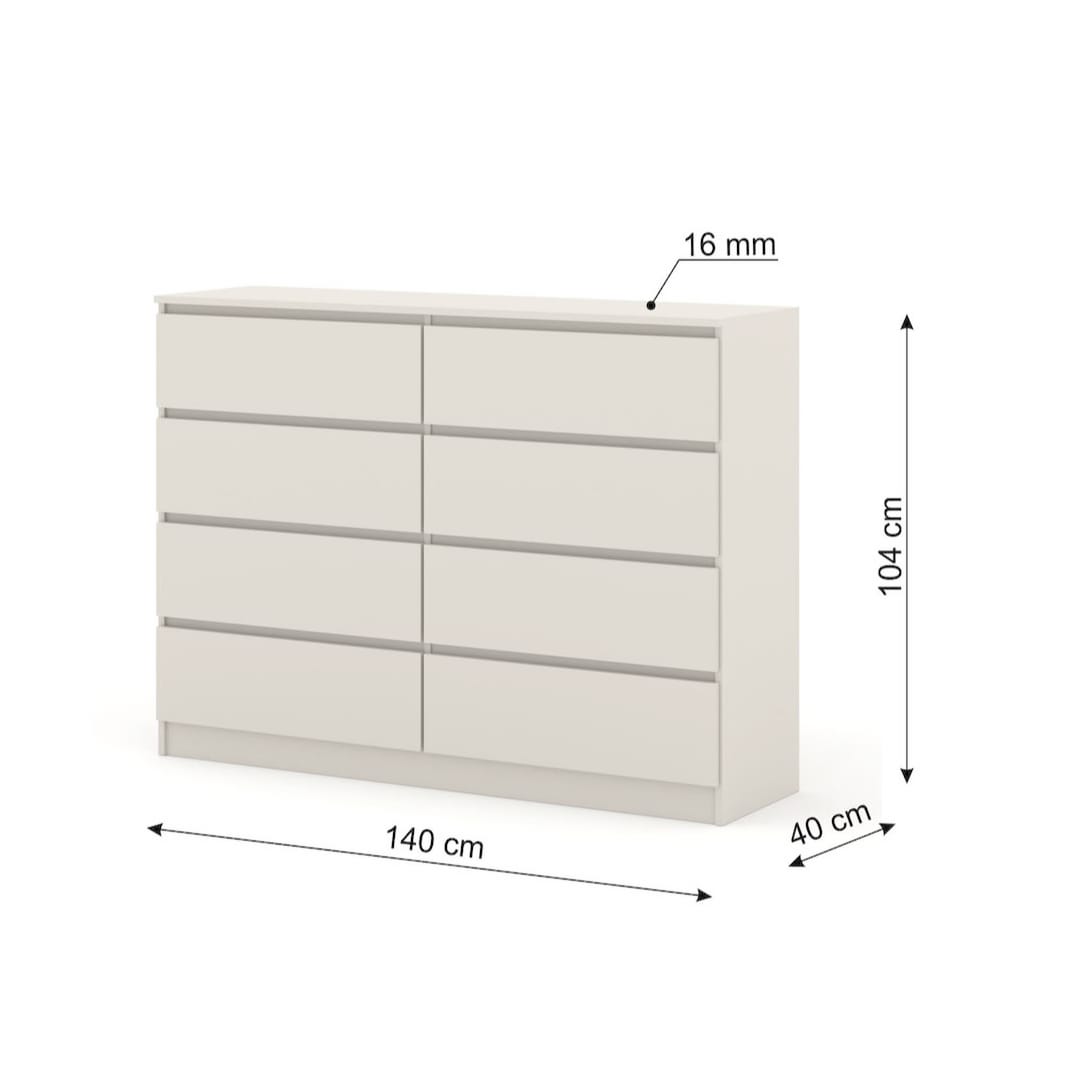 Maja Chest Of Drawers 140cm - product image 3