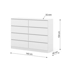 Maja Chest Of Drawers 140cm - product image 9