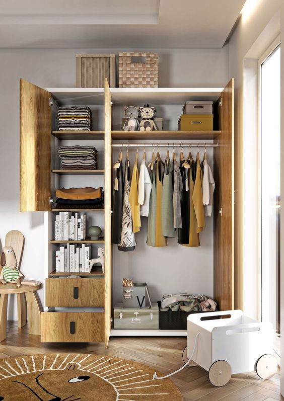 Massi MS-01 Hinged Wardrobe 150cm - product image 5
