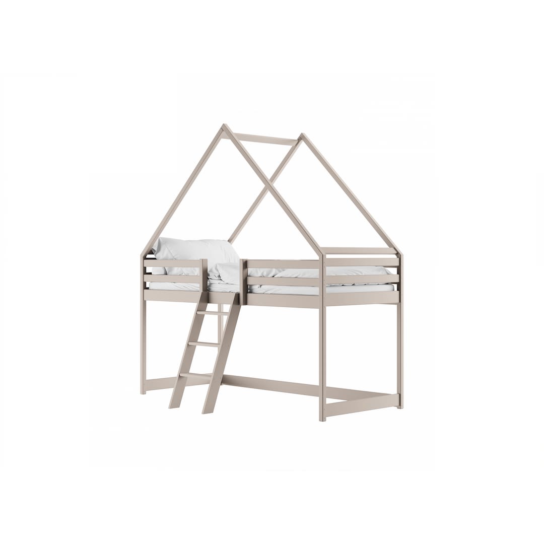Moon Wooden Loft Bed