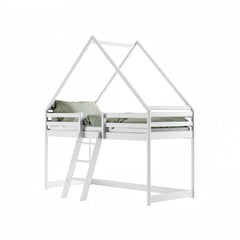 Moon Wooden Loft Bed