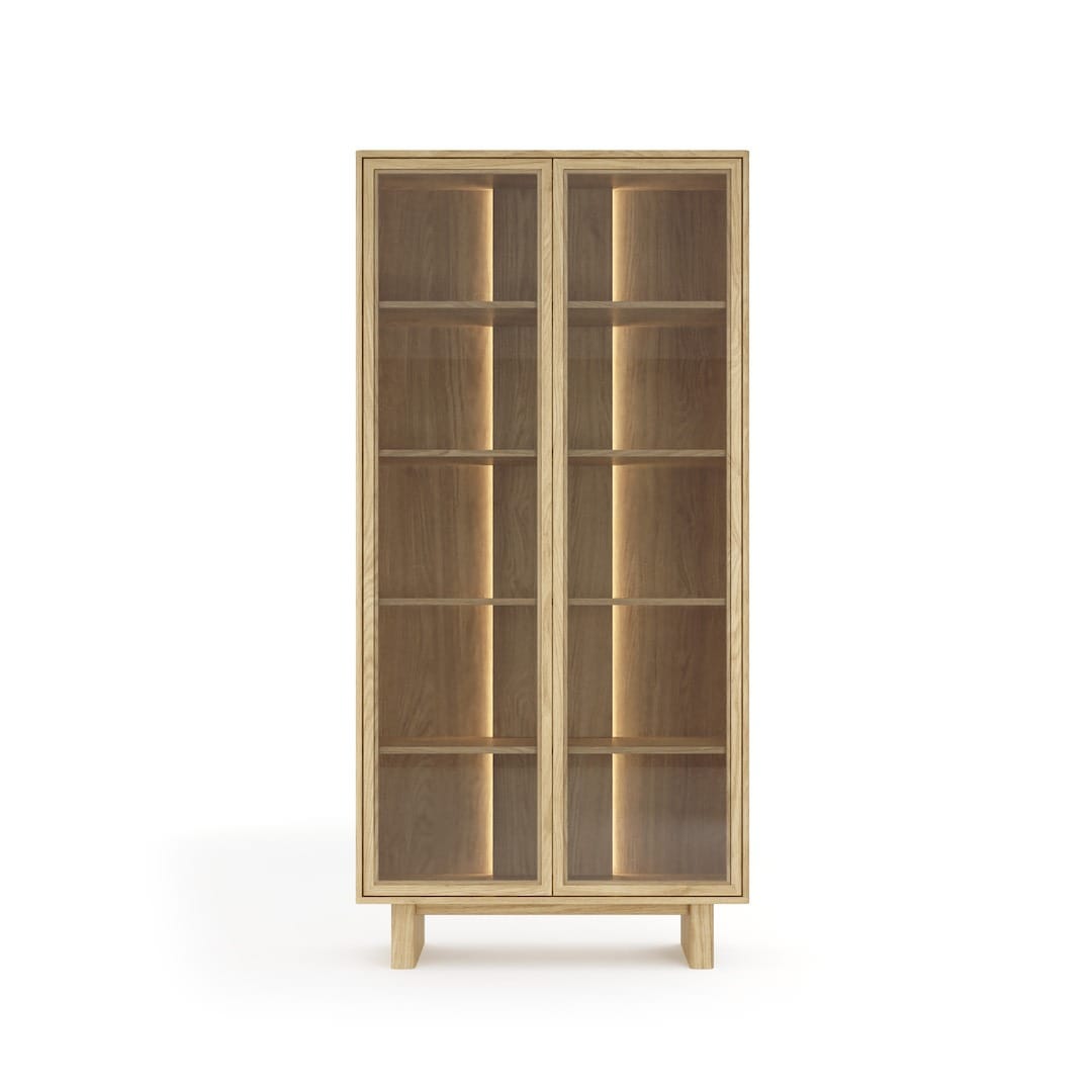Nabu Tall Display Cabinet 94cm