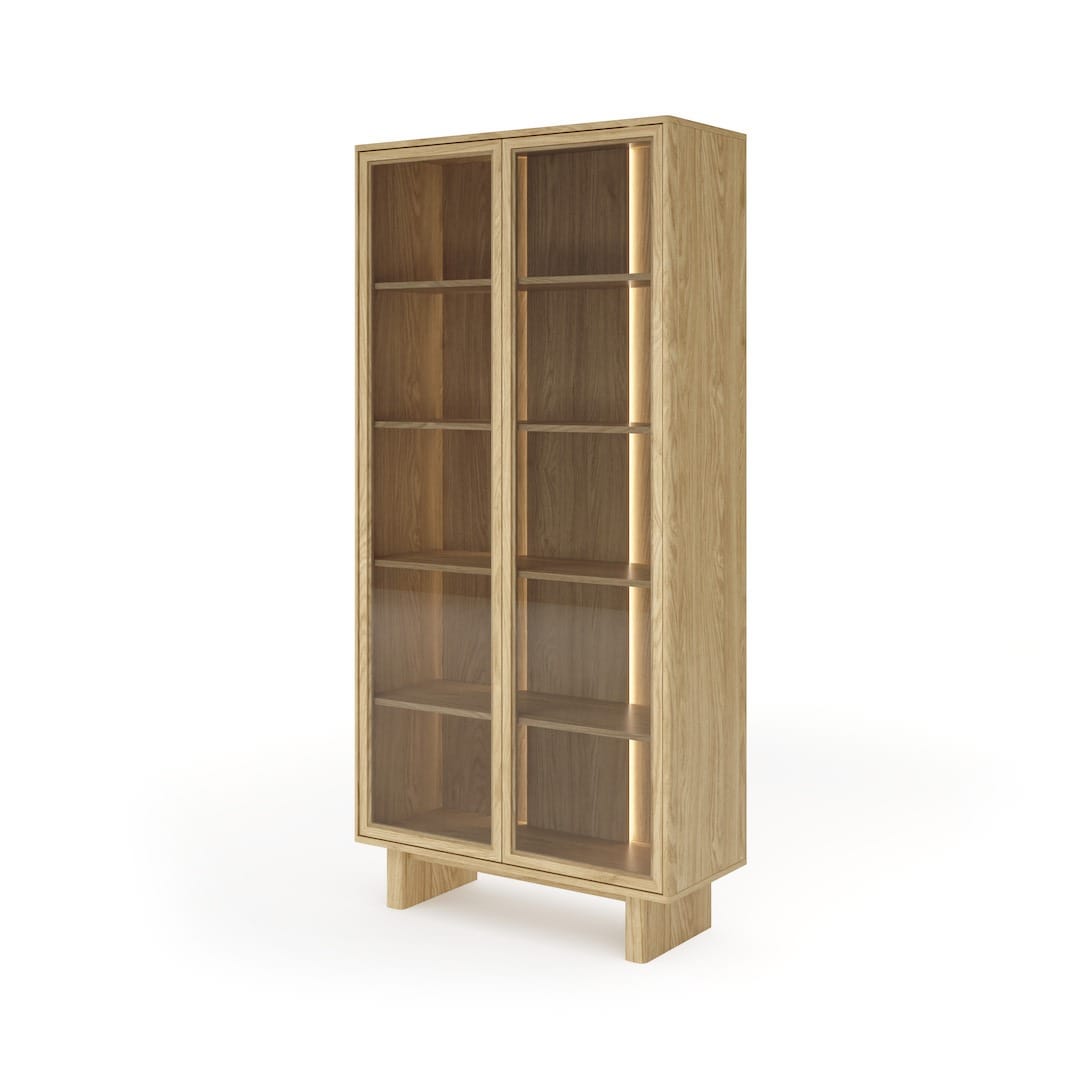 Nabu Tall Display Cabinet 94cm