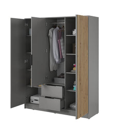Nelly Hinged Door Wardrobe 155cm - product image 12
