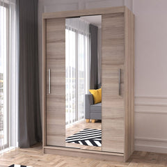 Neomi 01 Sliding Door Wardrobe 120cm - product image 2