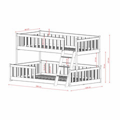 Wooden Bunk Bed Nicea, image 26