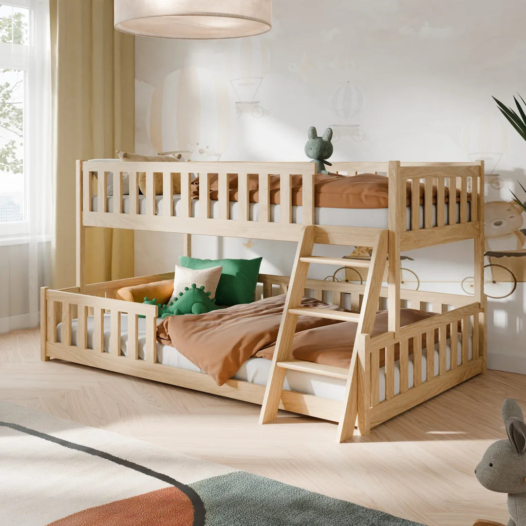 Wooden Bunk Bed Nicea in Pine, image 8