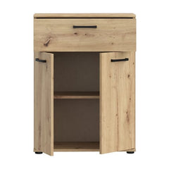 Niko Highboard Cabinet 60cm in Oak Artisan, image 5