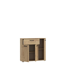 Niko Sideboard Cabinet 90cm in Oak Artisan, image 3