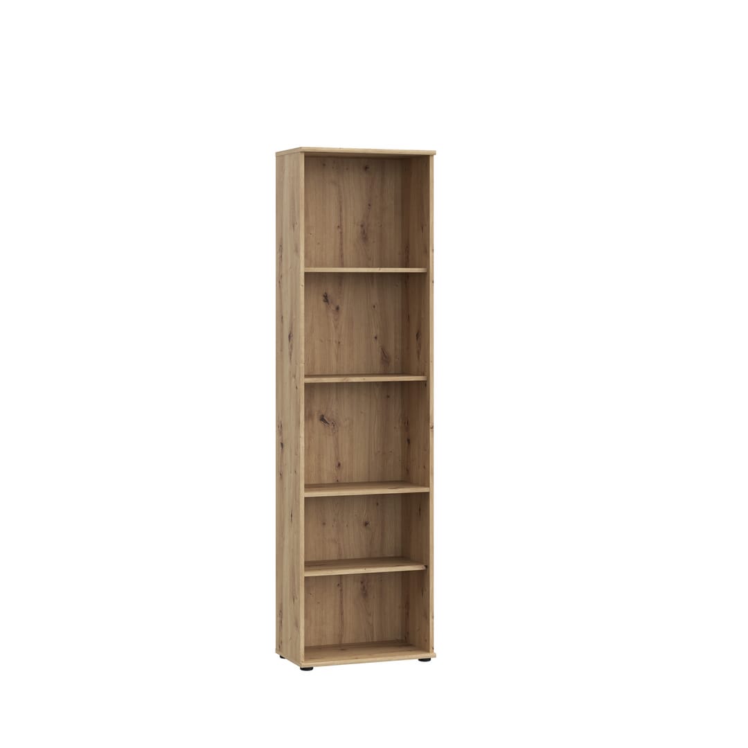 Niko Bookcase 50cm in Oak Artisan, image 2