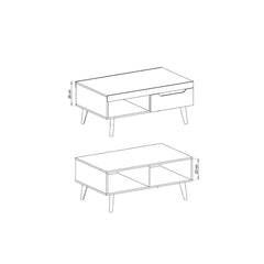 Nordi Coffee Table 107cm - product image 6