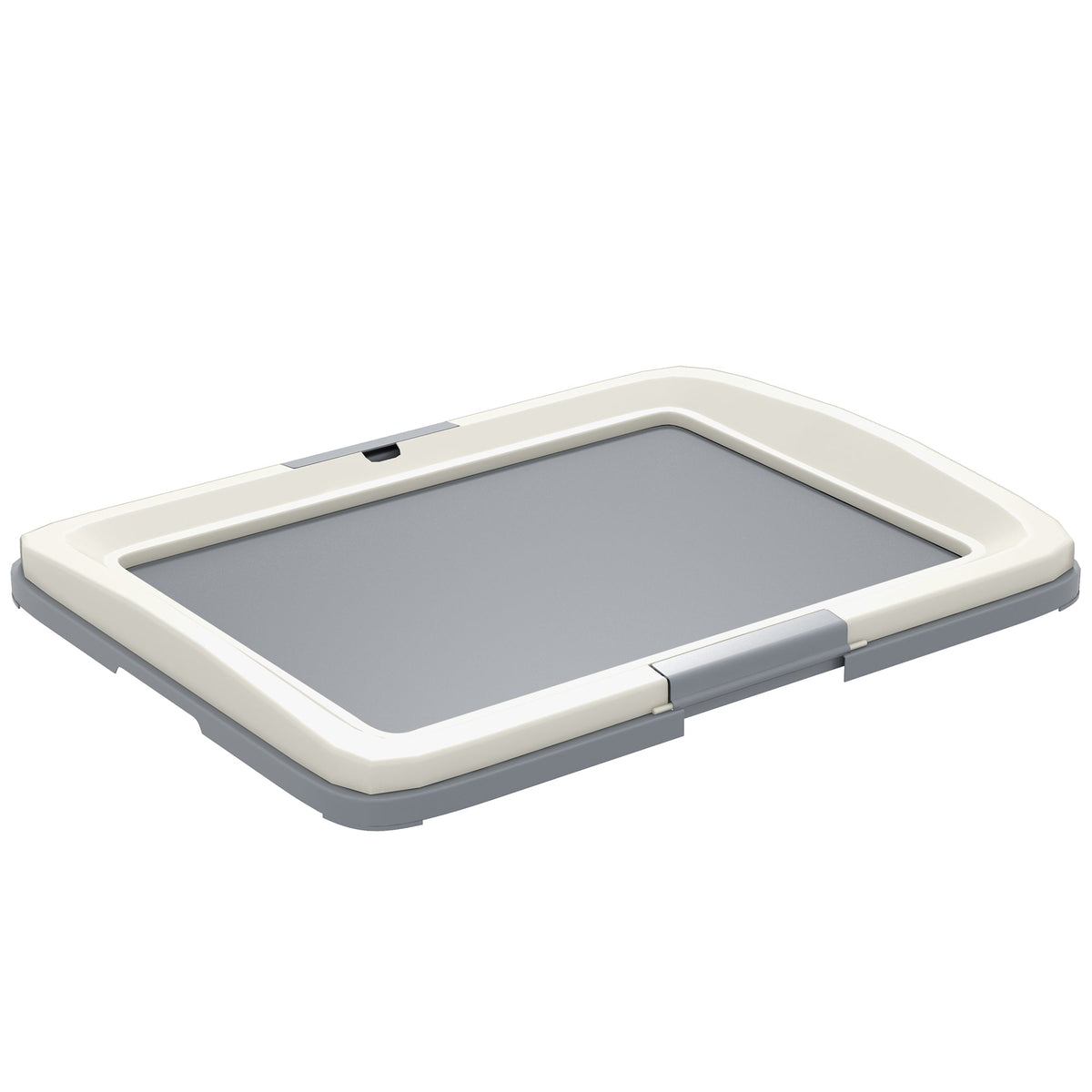 PawHut Dog Toilet Tray for Training Dogs, Dog Litter Tray for Indoor, Outdoor, 63 x 49 x 6cm