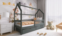 Wooden Single Bed Oskar With Storage - product image 8