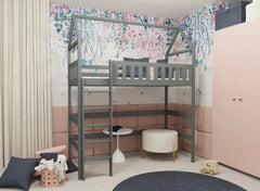 Otylia Wooden Loft Bed - product image 6