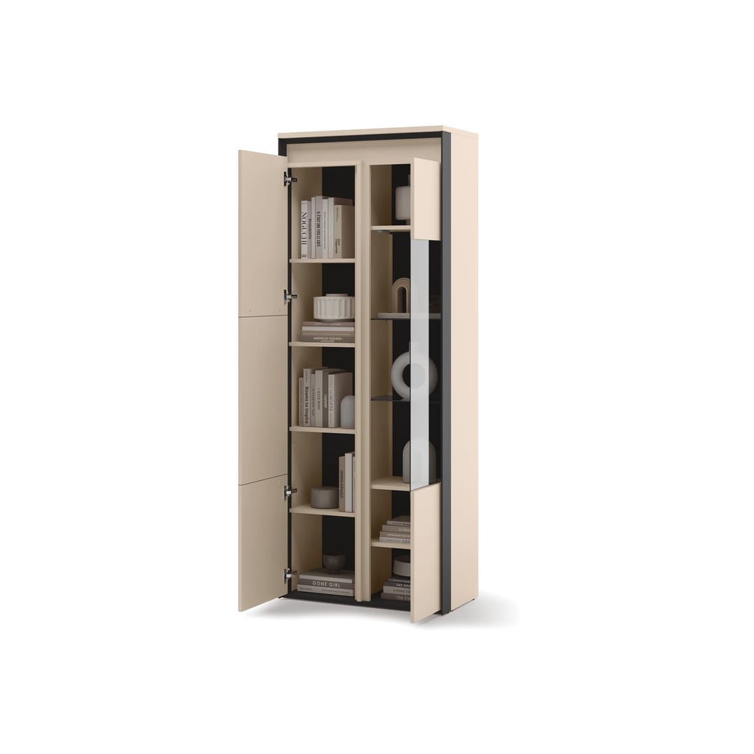 Zaya ZY-18 Tall Display Cabinet 77cm