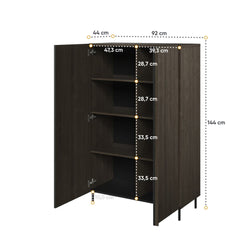Piemonte PE-05 Highboard Cabinet 92cm - product image 4