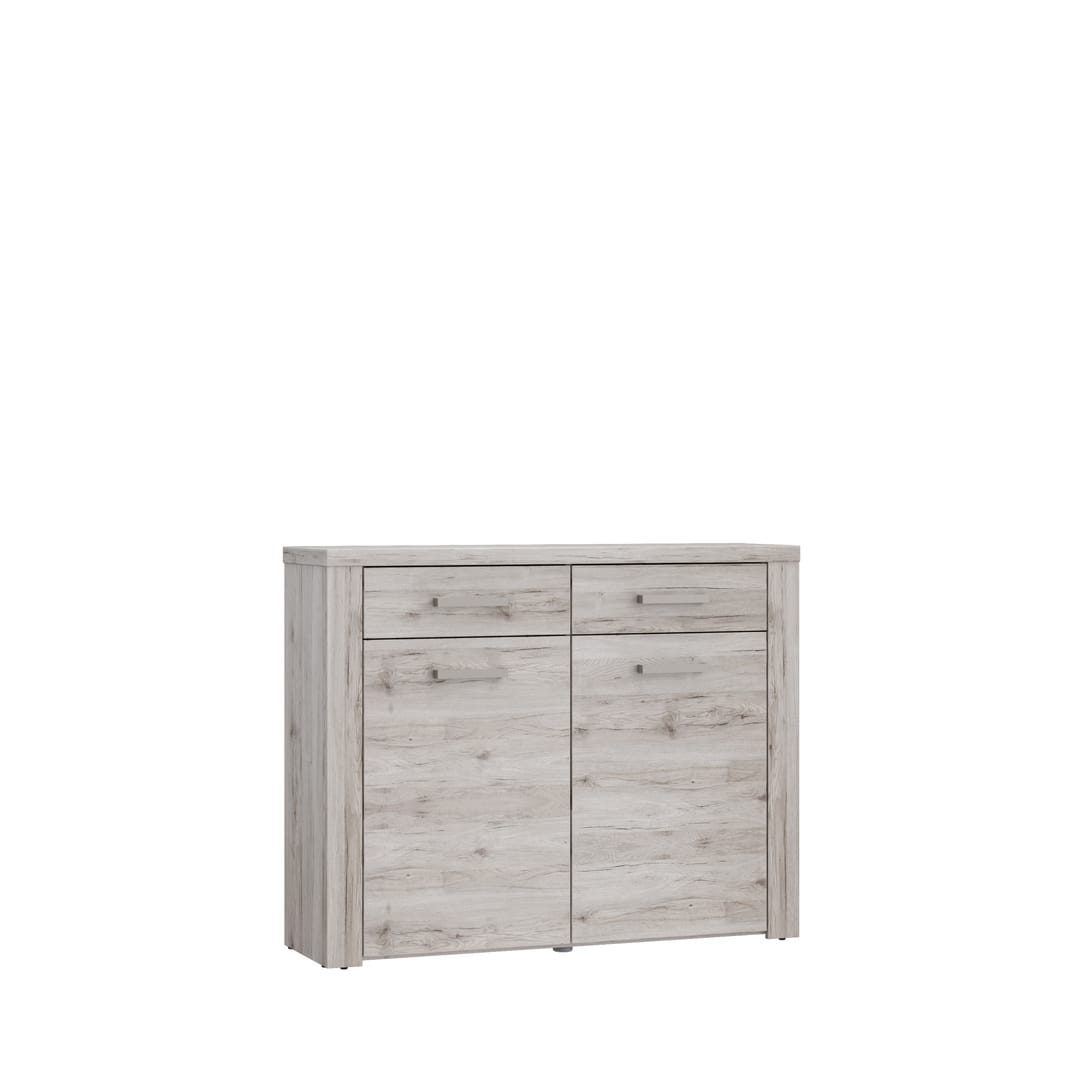 Portland Sideboard Cabinet 116cm in Oak Sand, image 2