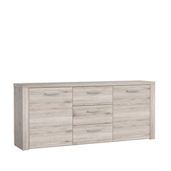 Portland Sideboard Cabinet 196cm in Oak Sand, image 2