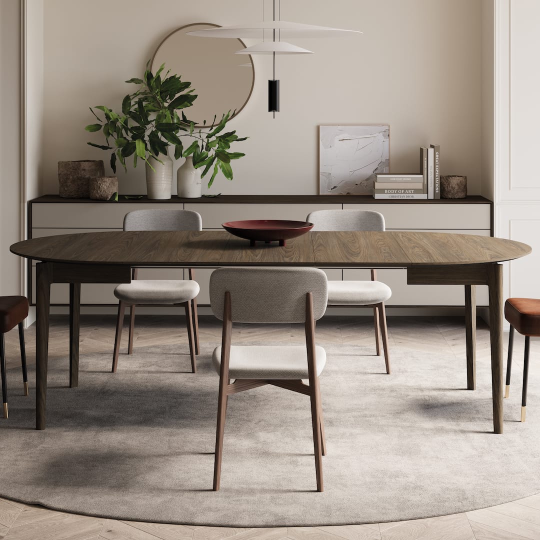 Plot PT-04 Extendable Dining Table 120cm