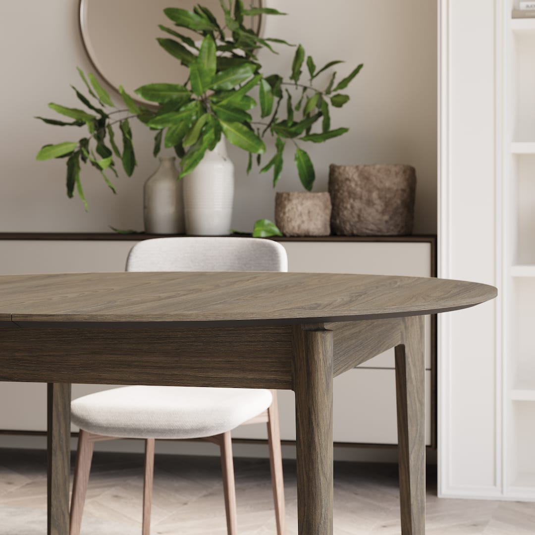 Plot PT-04 Extendable Dining Table 120cm