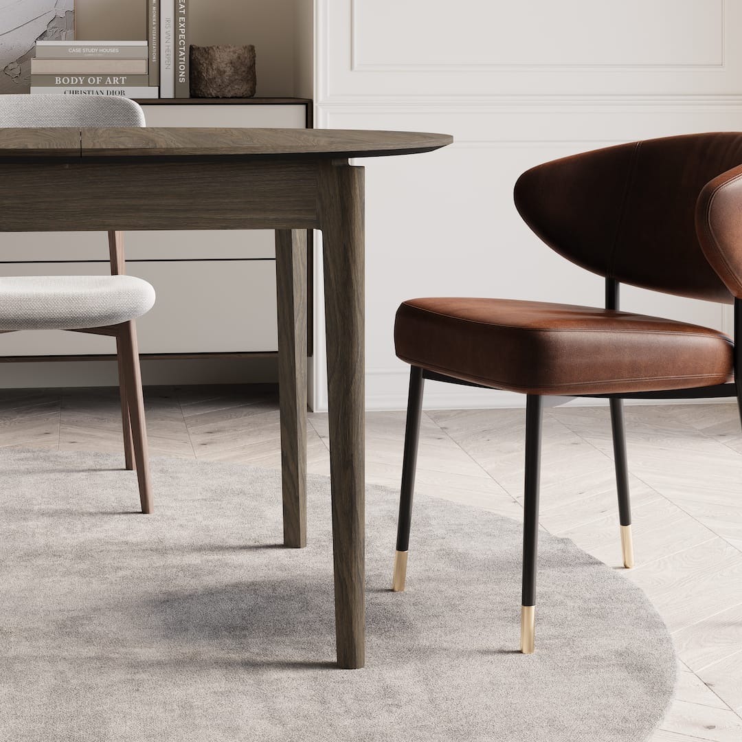 Plot PT-04 Extendable Dining Table 120cm