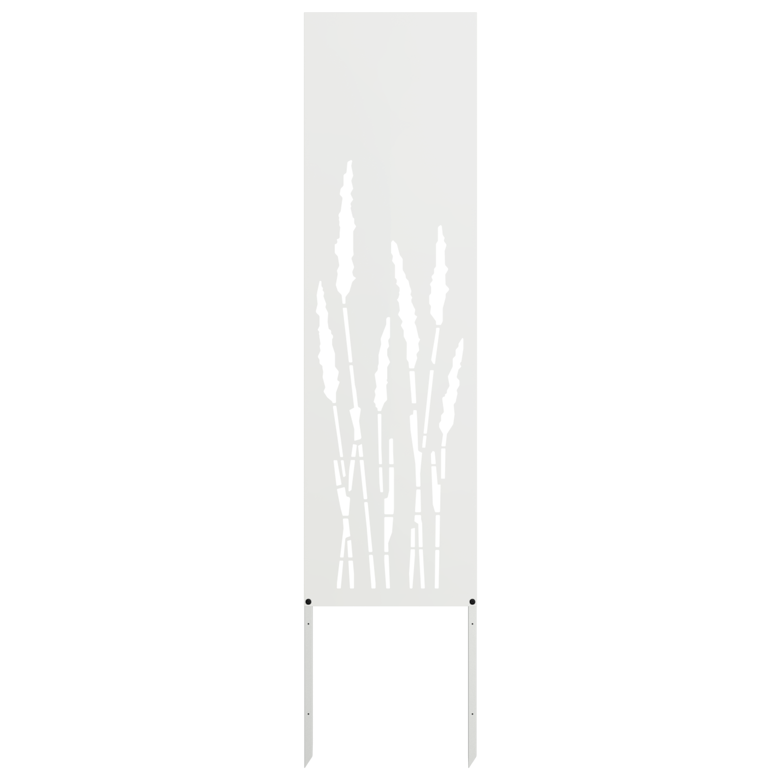 vidaXL Garden Privacy Screen White 32 x 140 cm Cold-rolled steel 4