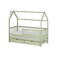 Wooden Single Bed Papi With Trundle - product image 14