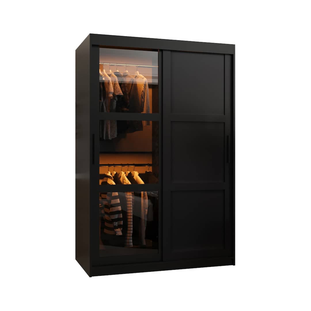 Parma III Sliding Door Wardrobe 120cm - product image 3