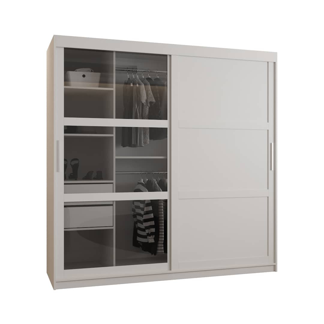 Parma III Sliding Door Wardrobe 200cm - product image 2
