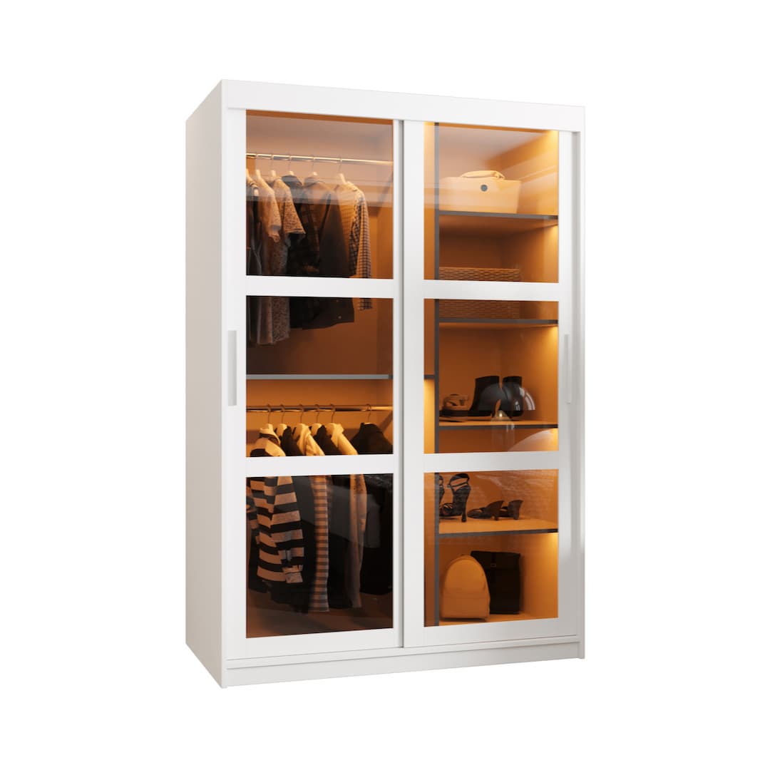 Parma Sliding Door Wardrobe 120cm - product image 4
