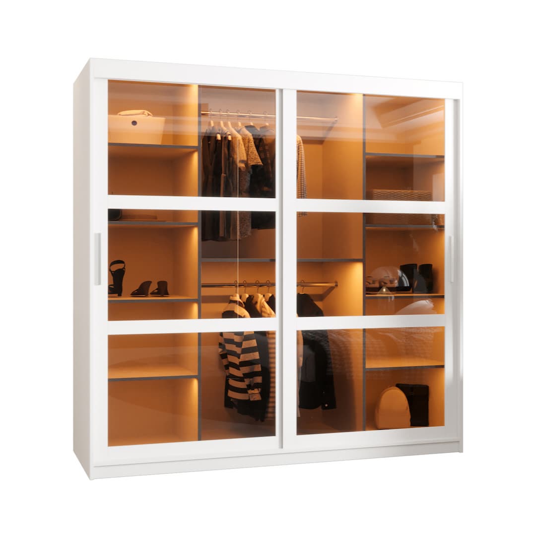 Parma Sliding Door Wardrobe 180cm - product image 3
