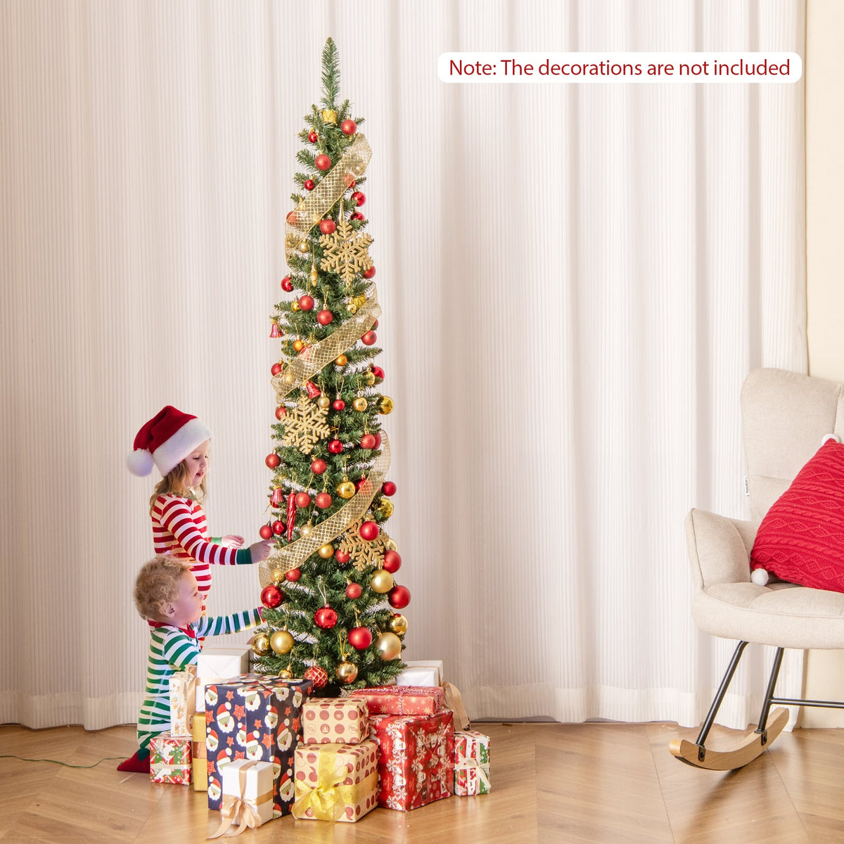 Pre-Lit Christmas Tree, image 5
