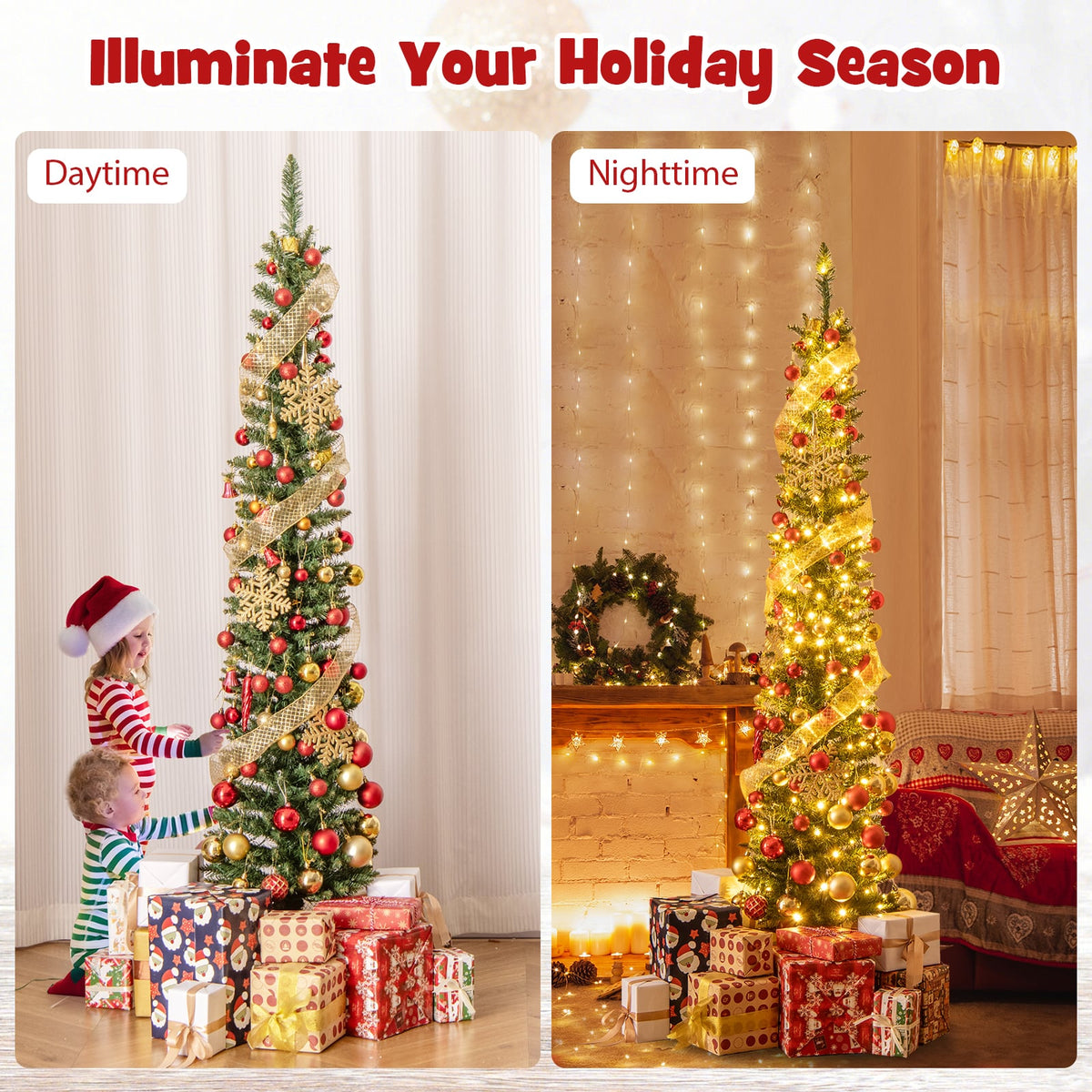 Pre-Lit Christmas Tree, image 7
