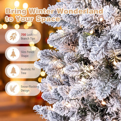 Prelit Artificial Christmas Tree, image 7