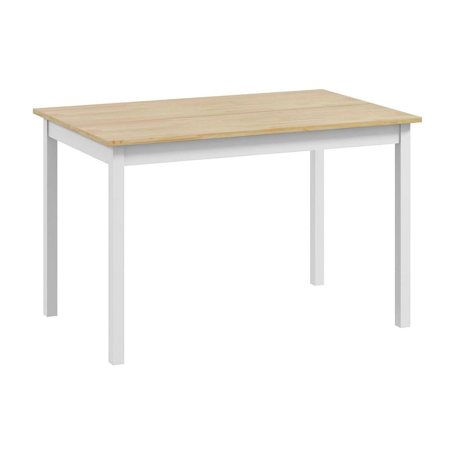HOMCOM Four-Seater Farmhouse-Style Wooden Table