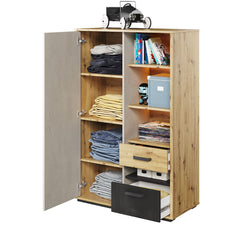 Qubic 05 Storage Cabinet 90cm with LED - product image 4