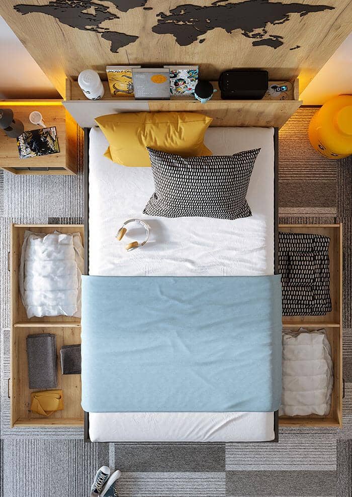 Qubic 11 Bed With LED - product image 3