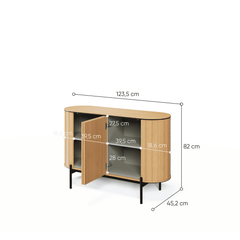 Rotto RT-02 Sideboard Cabinet 124cm - product image 5