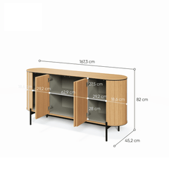 Rotto RT-03 Sideboard Cabinet 167cm - product image 5