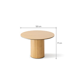 Rotto RT-09 Dining Table 120cm - product image 3