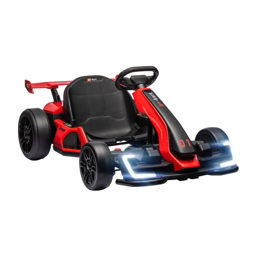 HOMCOM 24V Electric Go Kart in Red