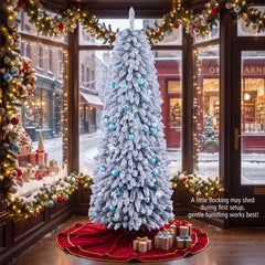 Realistic Collapsible Spruce Tree with 545/705 Full Branch Tips-210CM