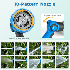 Retractable Garden Hose Reel 16 mm x 130 M Heavy Duty Floor