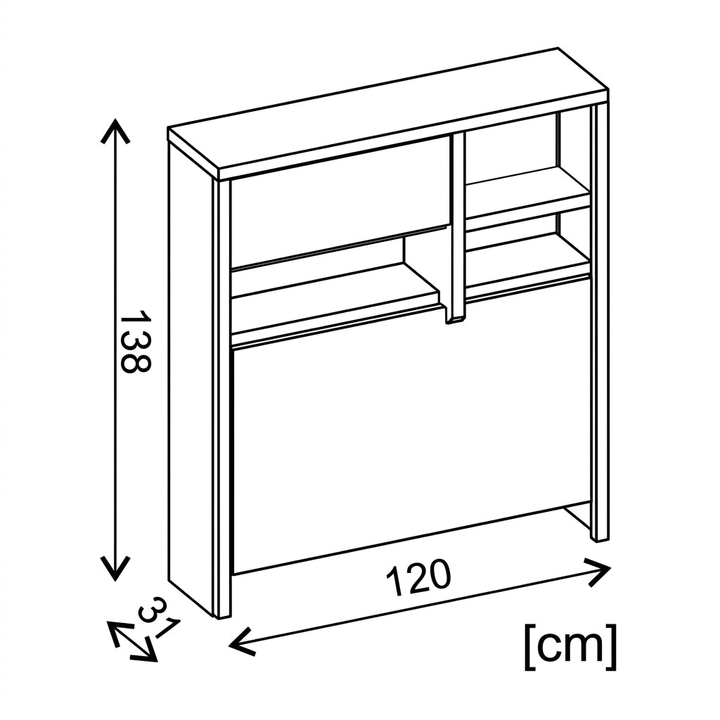 Roma Basic Entertainment Unit For TVs Up To 49" - product image 4
