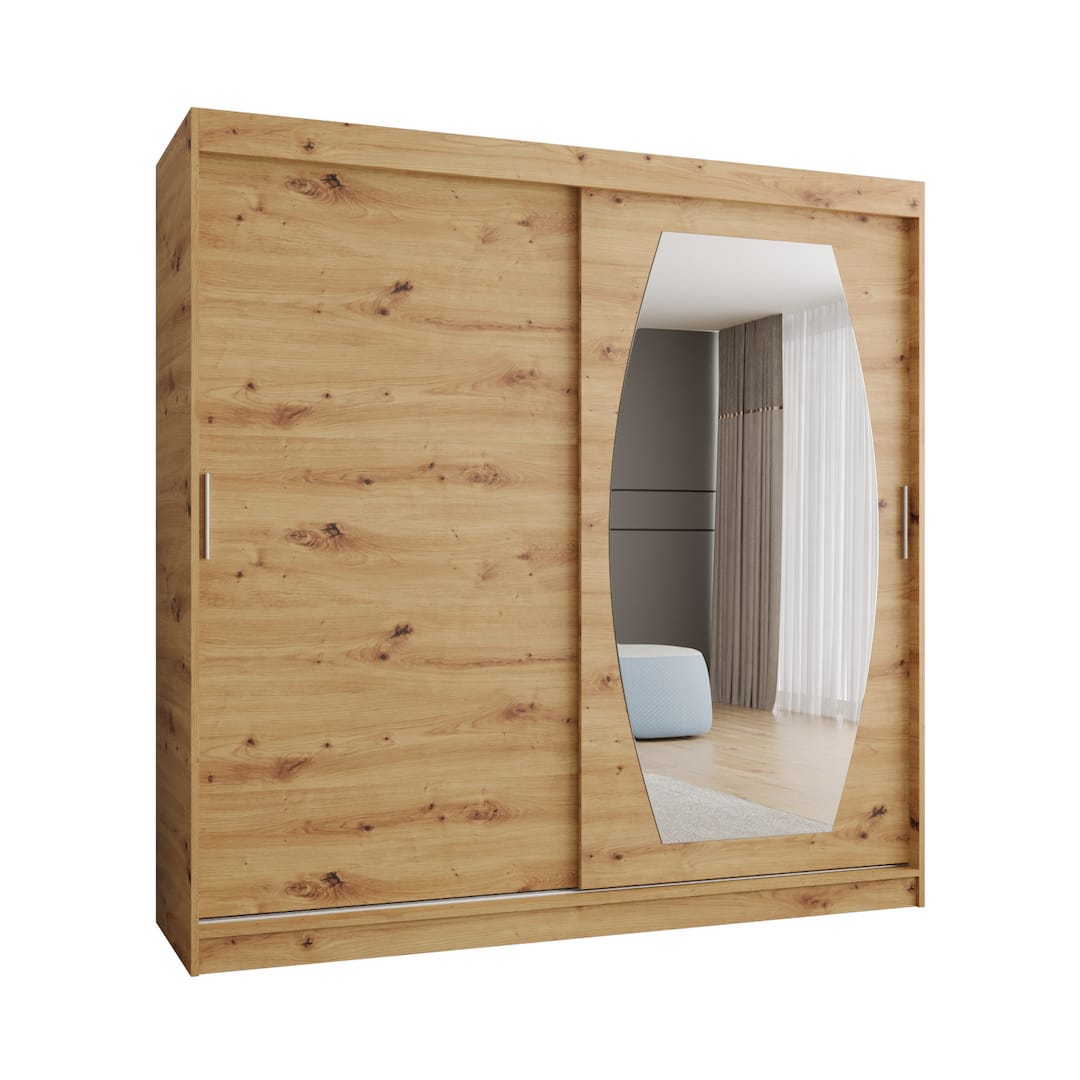 Rossa Sliding Door Wardrobe 200cm - product image 14